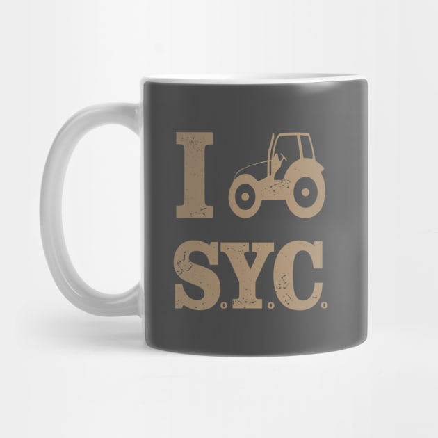 i tractor syc brown by CrazyCreature